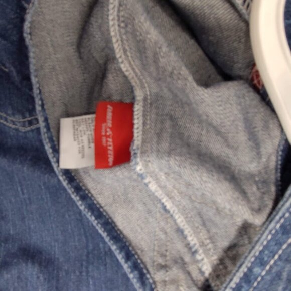 Radio Flyer Denim Coveralls One Piece Size 3T 100% Cotton NWT dated 2004 - Picture 10 of 12